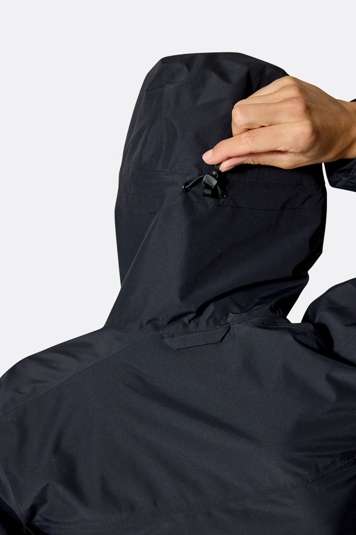 Rab Downpour Jacket Womens Black
