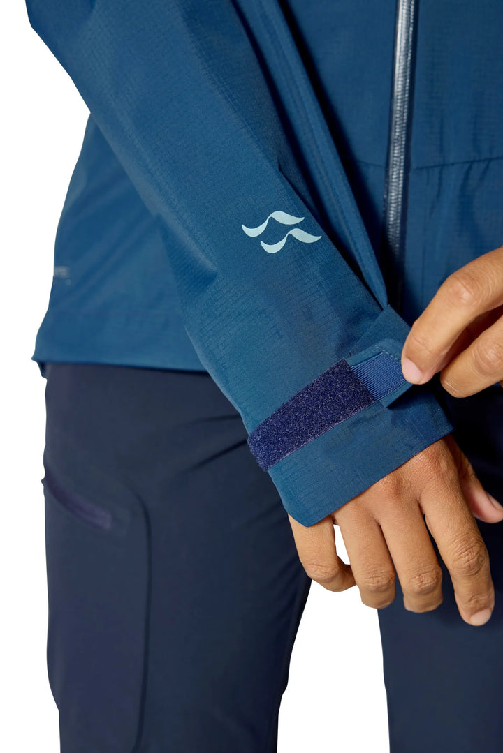 Rab Downpour Mountain Jacket Womens Tempest Blue
