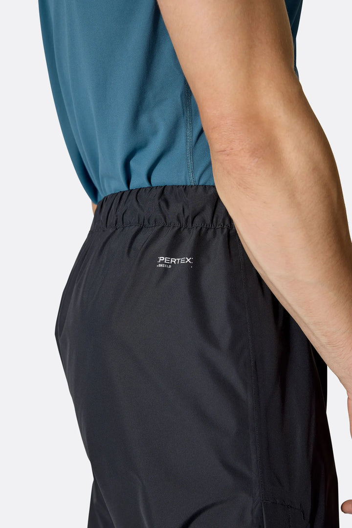 Rab Downpour Pants Mens Black Regular Leg