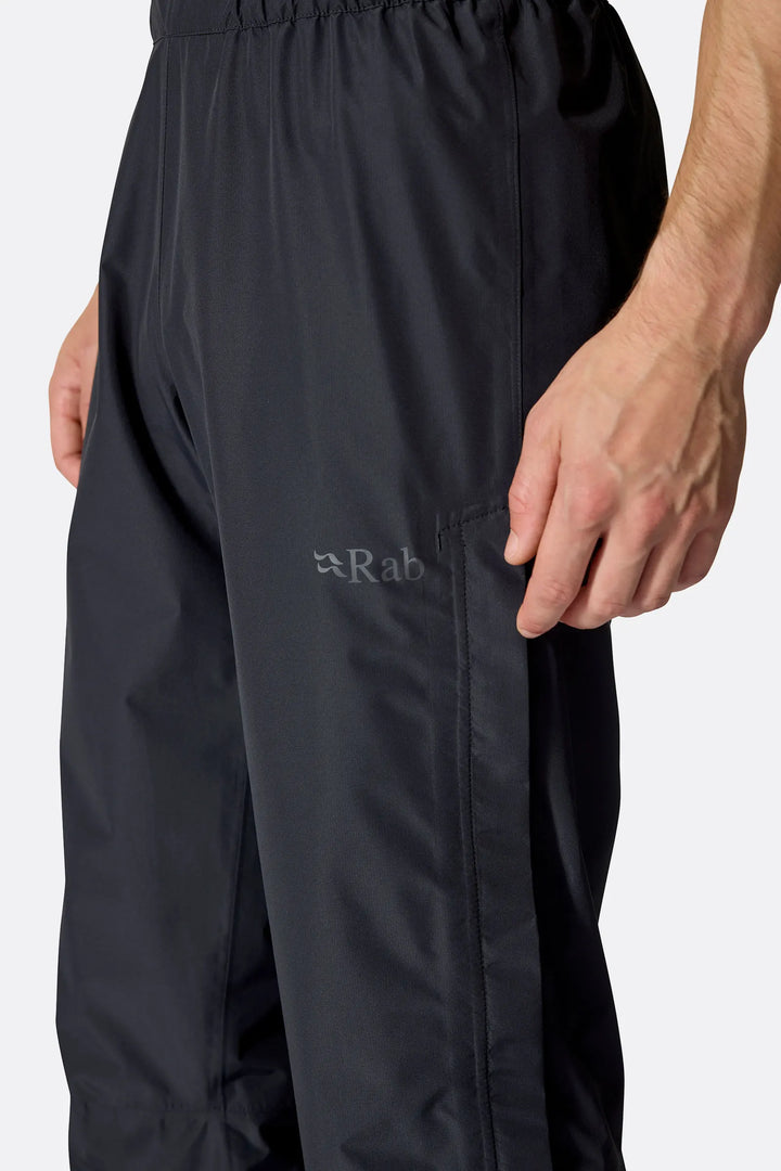 Rab Downpour Pants Mens Black Regular Leg