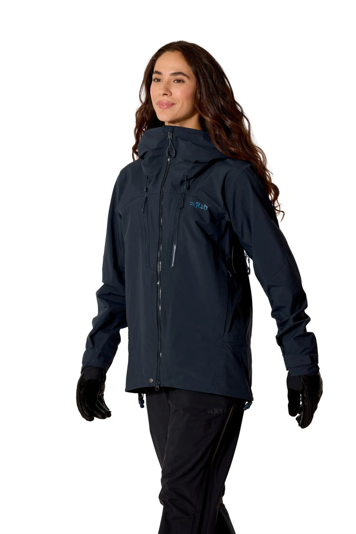 Rab Firewall Guide Jacket Womens Galaxy Blue