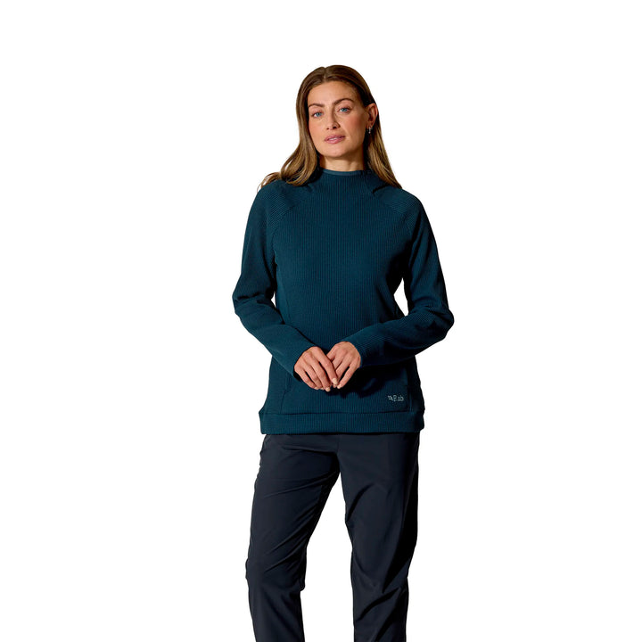 Rab Hepton Pullover Hoody Womens Tempest Blue