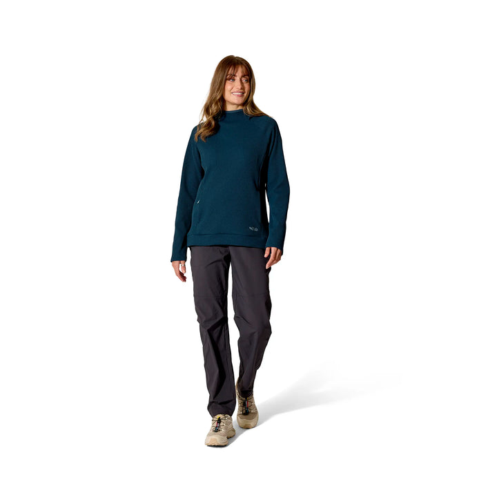 Rab Hepton Pullover Hoody Womens Tempest Blue