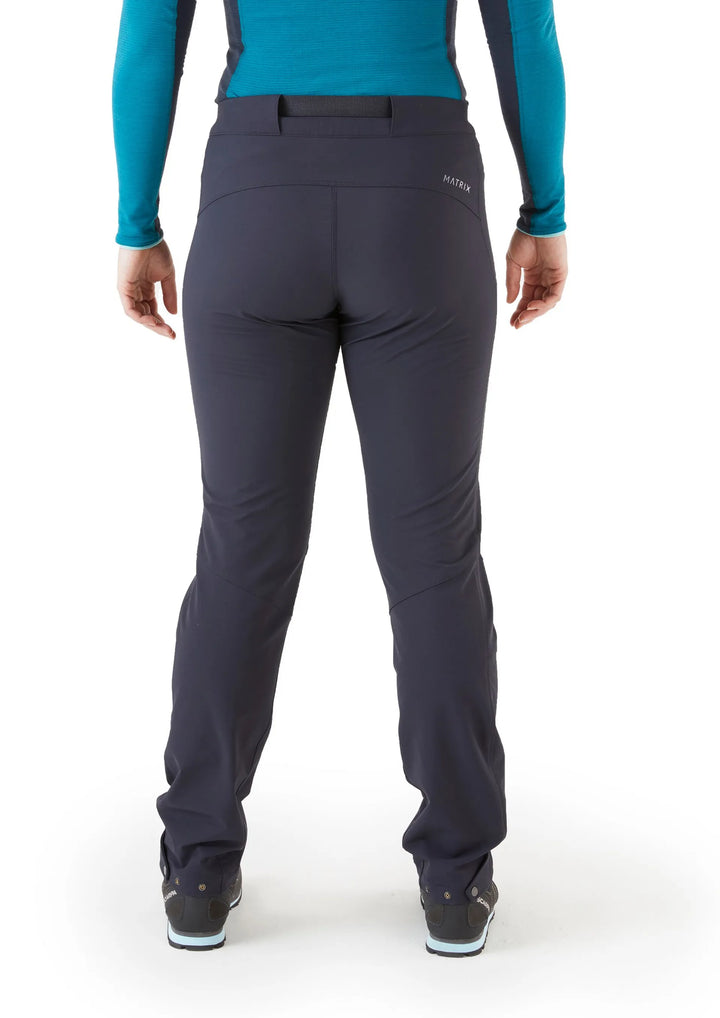 Rab Incline AS Pant Womens Ebony Short Leg