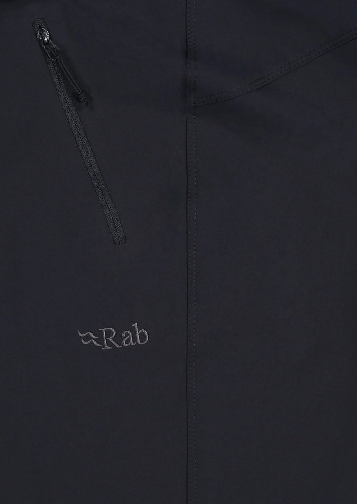 Rab Incline AS Pant Womens Ebony Short Leg