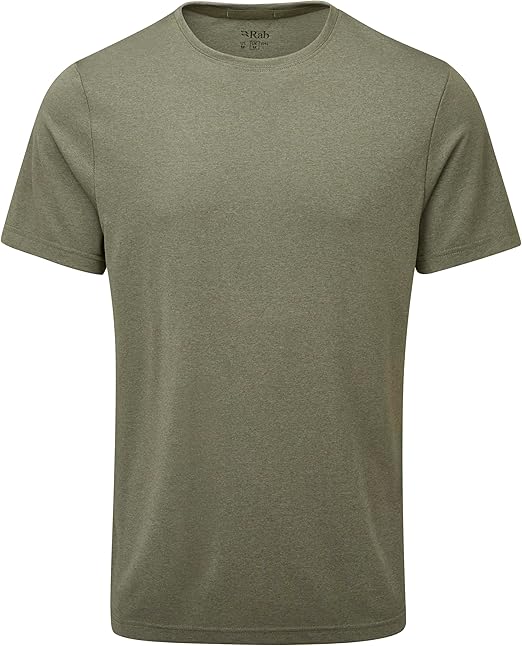 Rab Mens Mantle Tee Light Khaki