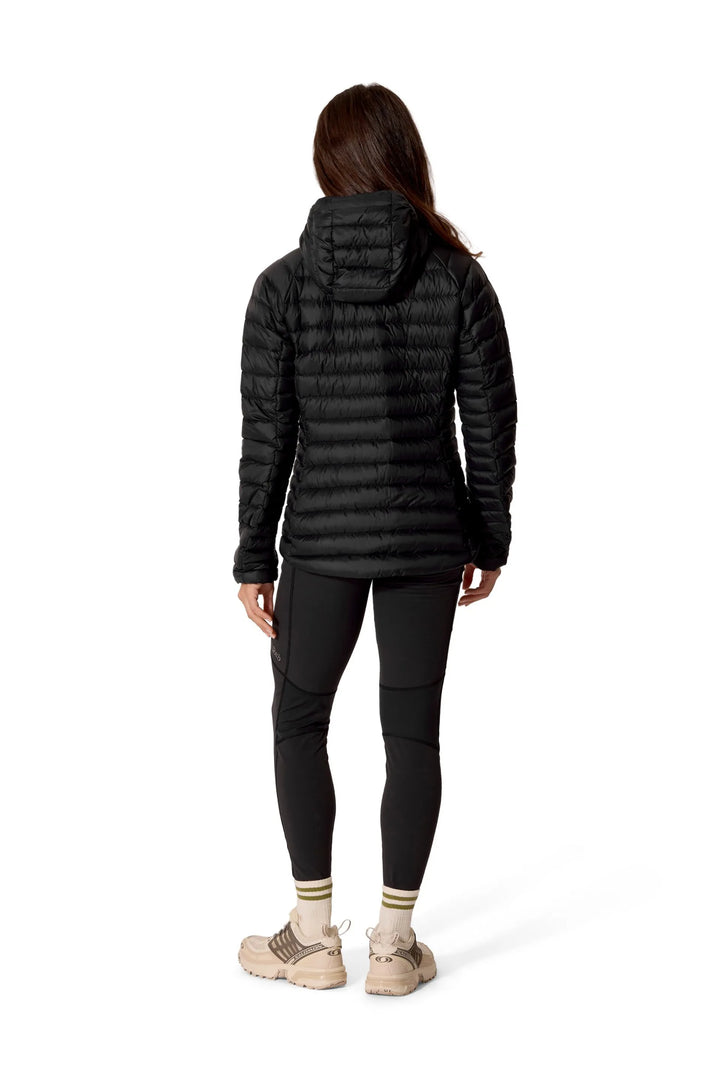Rab Microlight Alpine Hoody Down Jacket Womens Black