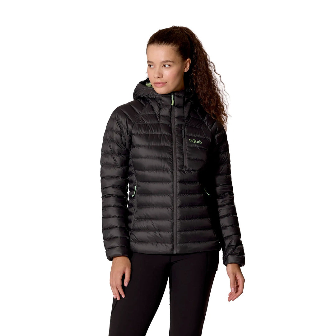 Rab Microlight Alpine Hoody Down Jacket Womens Graphene