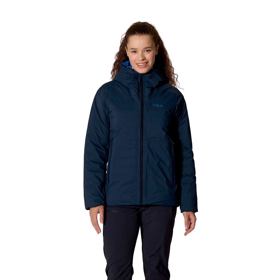 Rab Microlight Shield Jacket Womens Galaxy Blue
