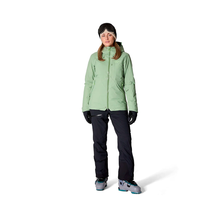 Rab Optical Down Jacket Womens Dark Fig Green