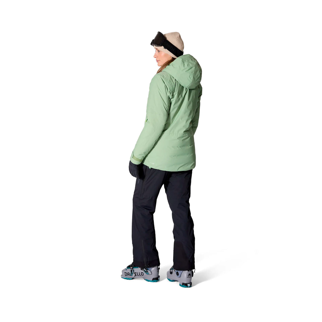 Rab Optical Down Jacket Womens Dark Fig Green