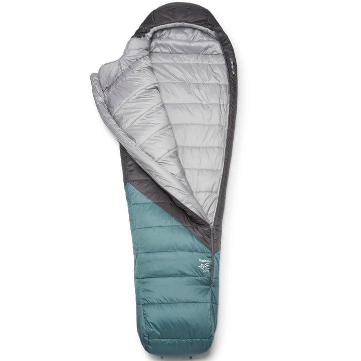 Rab Radeon -6C Sleeping Bag Womens Regular Dark Fig Green Graphene