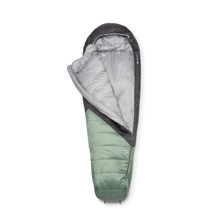 Rab Radeon 0C Sleeping Bag Womens Regular Dark Fig Green Graphene