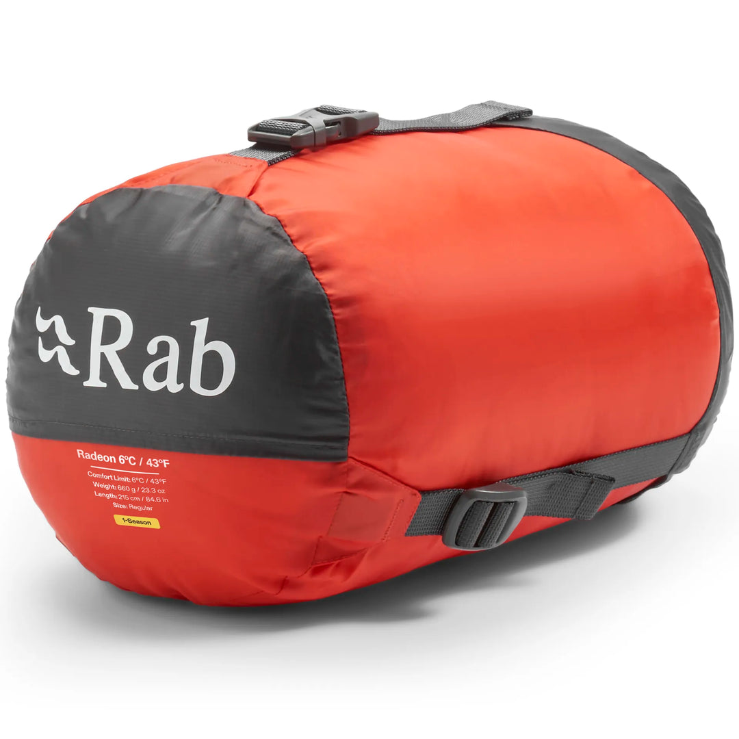 Rab Radeon 6C Sleeping Bag Regular Sage Graphene
