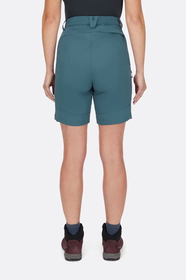 Rab Torque Mountain Shorts Womens 6" Inseam Orion Blue