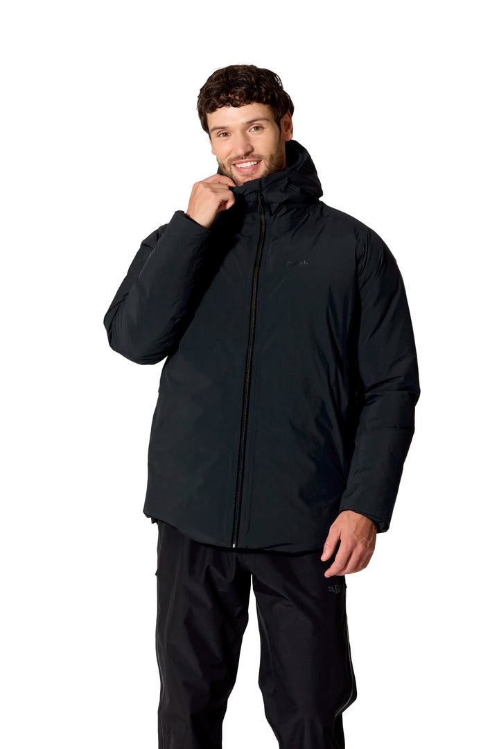 Rab Valiance Down Waterproof Jacket Mens Black