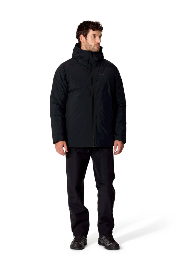 Rab Valiance Down Waterproof Jacket Mens Black
