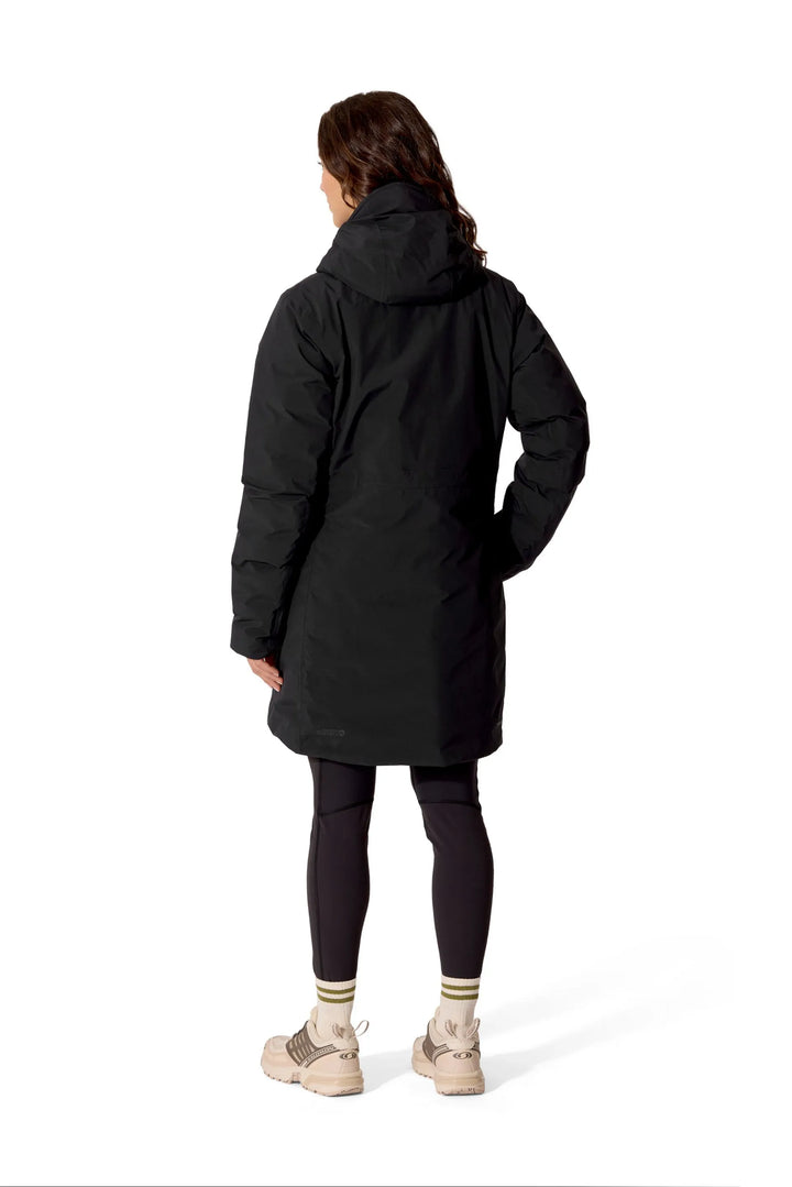 Rab Valiance Parka Down Waterproof Jacket Womens Black