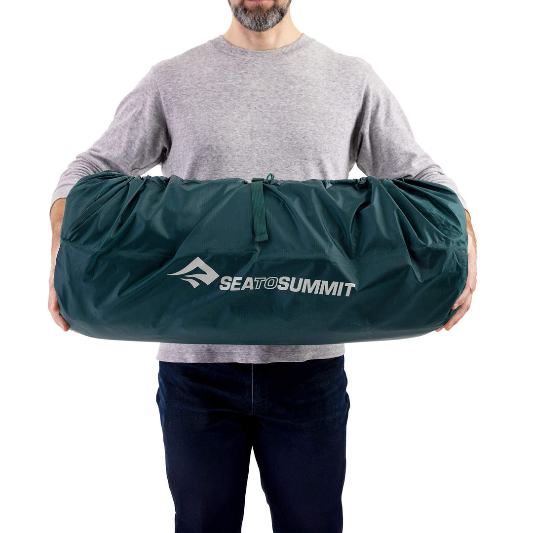 Sea To Summit Comfort Deluxe Self Inflating Mat Double Rain Forest