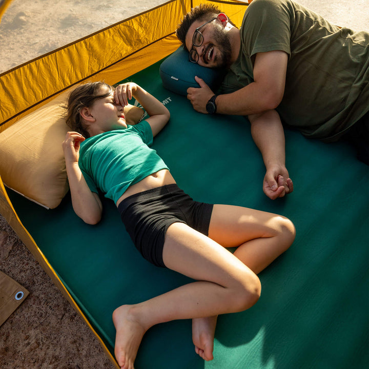 Sea To Summit Comfort Deluxe Self Inflating Mat Double Rain Forest