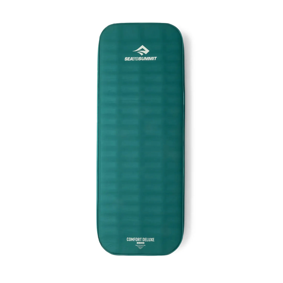 Sea To Summit Comfort Deluxe Self Inflating Mat Regular Wide Rain Forest