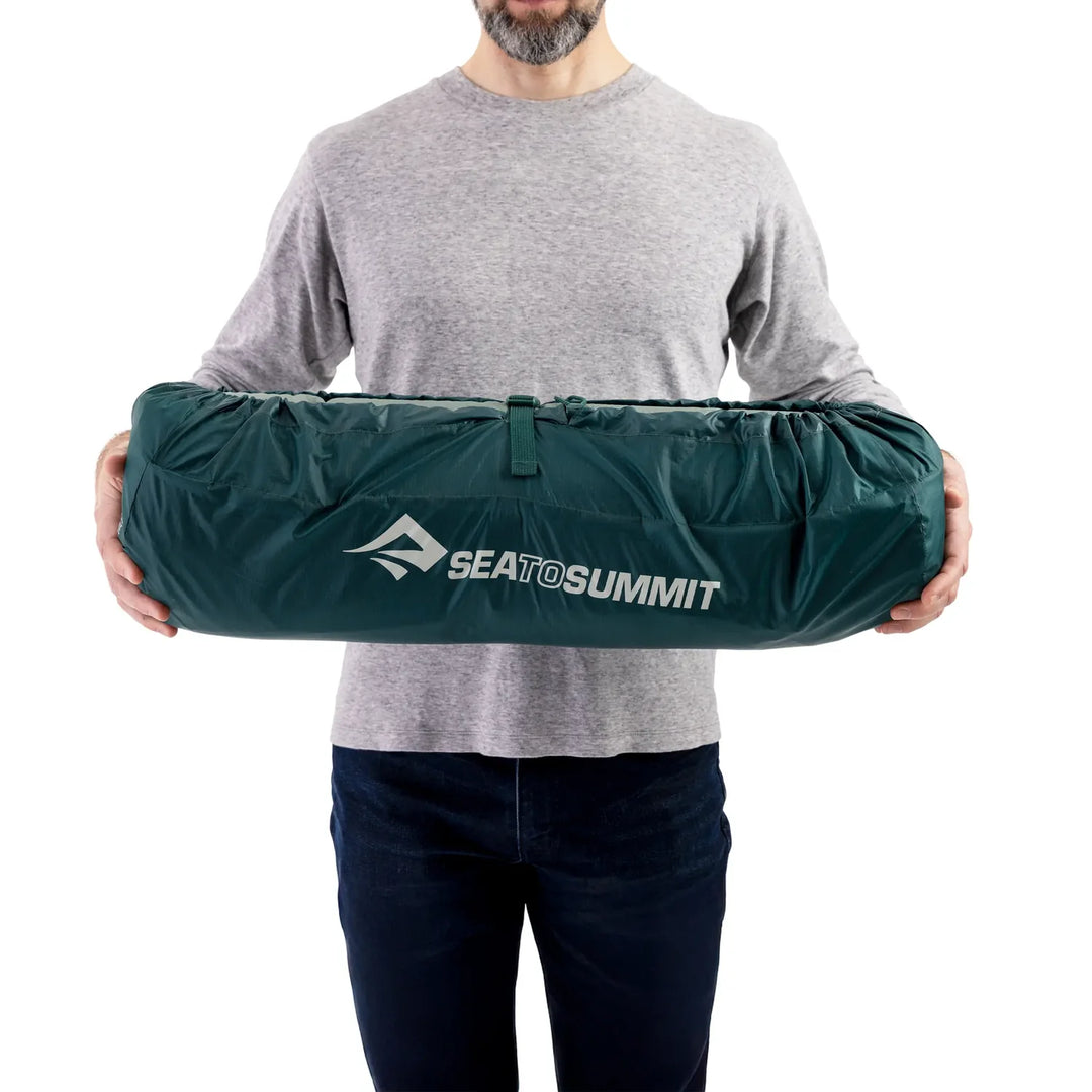 Sea To Summit Comfort Deluxe Self Inflating Mat Regular Wide Rain Forest