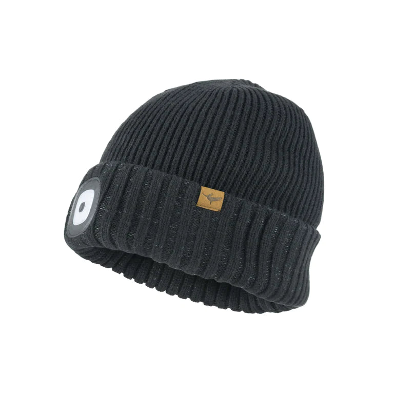 Sealskinz Heydon Waterproof Cold Weather LED Roll Cuff Beanie