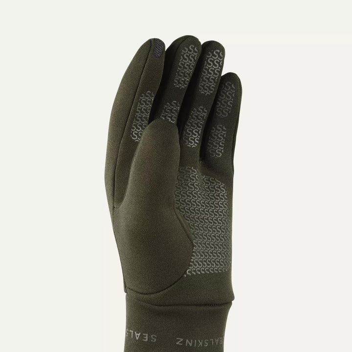 Sealskinz Acle Water Resistant Nano Fleece Glove Olive