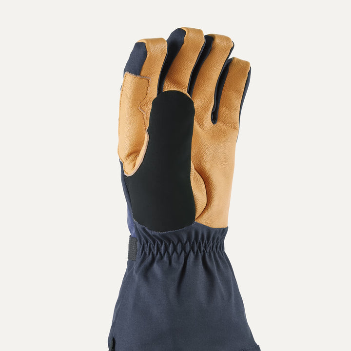 Sealskinz Fransham Waterproof Thermal Ski Gauntlet Blue