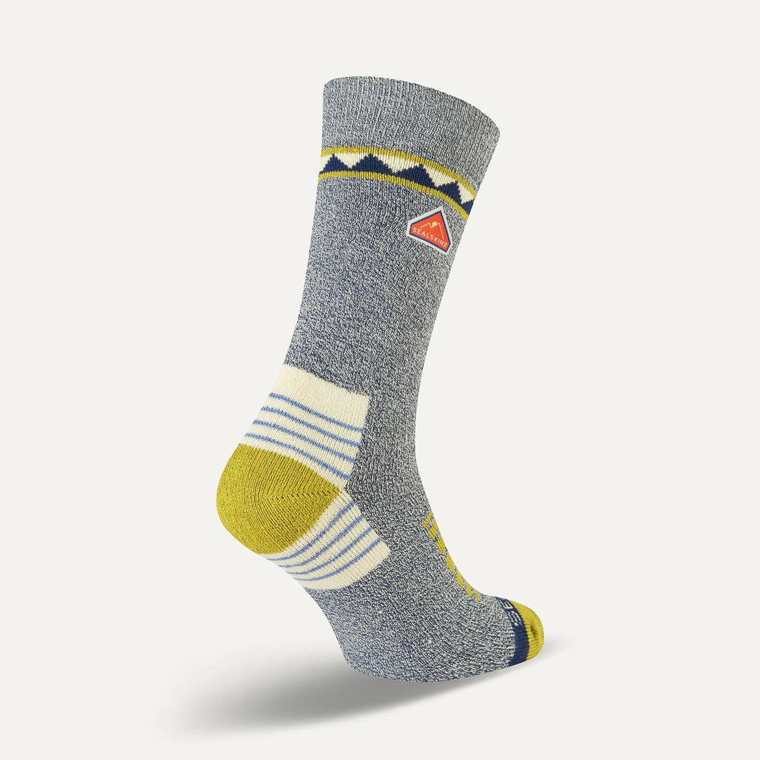 Sealskinz Kimberley Bamboo Mid Length Hiking Sock Green