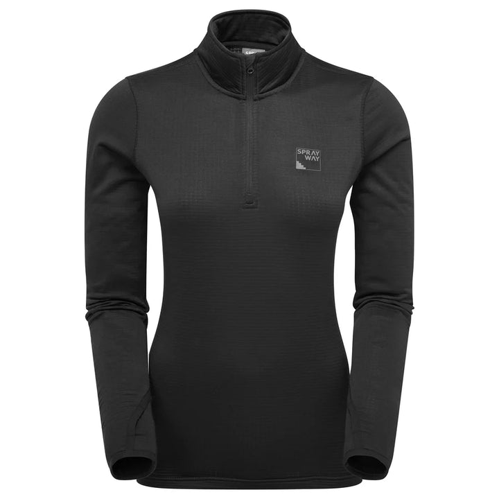 Sprayway Effra Half Zip Womens Black