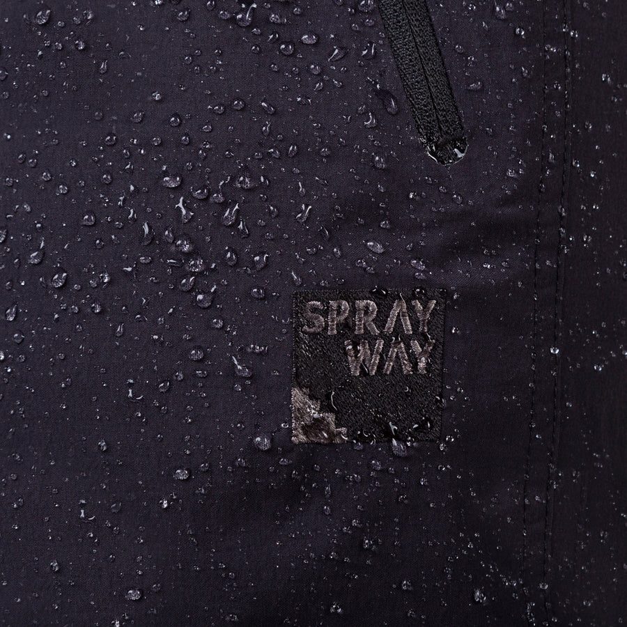 Sprayway All Day Mens Rainpant Black Regular Leg