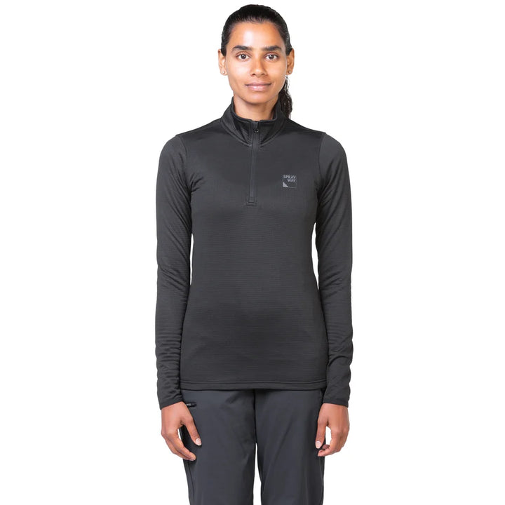 Sprayway Effra Half Zip Womens Black