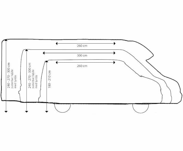 Telta Core 330 Tunnel Motorhome