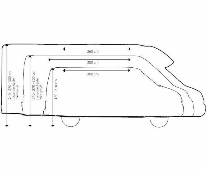 Telta Core 330 Tunnel Motorhome