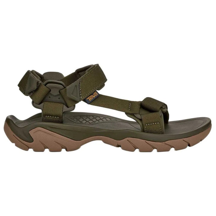 Teva Mens Terra FI 5 Universal Dark Olive & Honey Brown