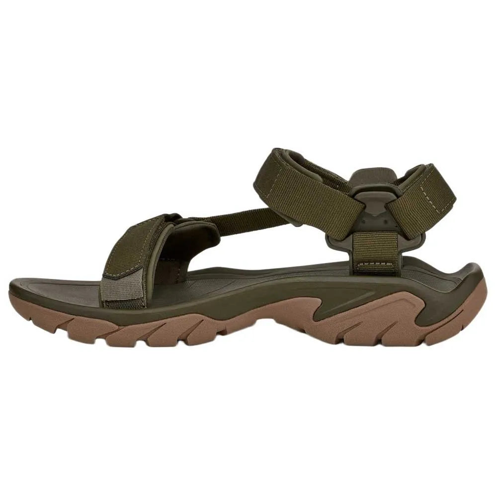 Teva Mens Terra FI 5 Universal Dark Olive & Honey Brown