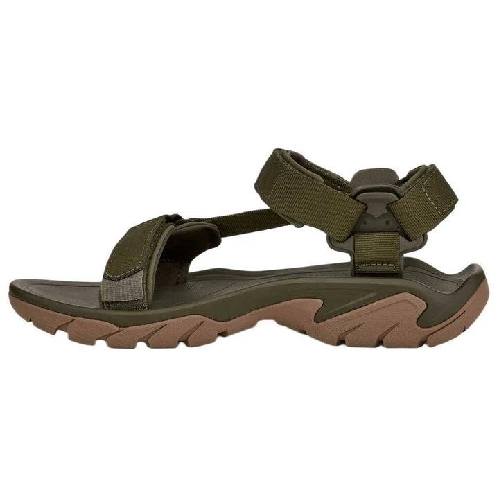 Teva Mens Terra FI 5 Universal Dark Olive & Honey Brown