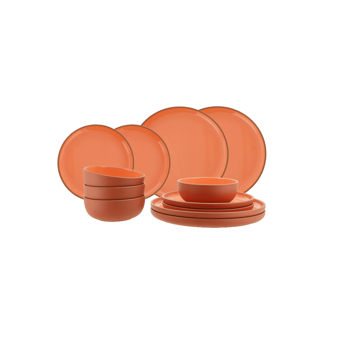 Travellife Avila Dinner Set 12pc Terracotta