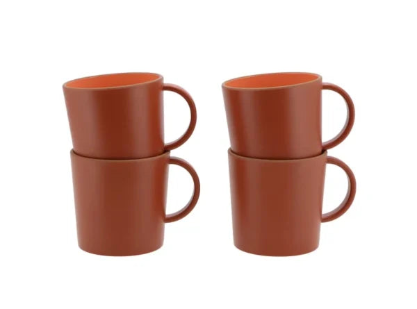Travellife Avila Mug 4pc Terracotta