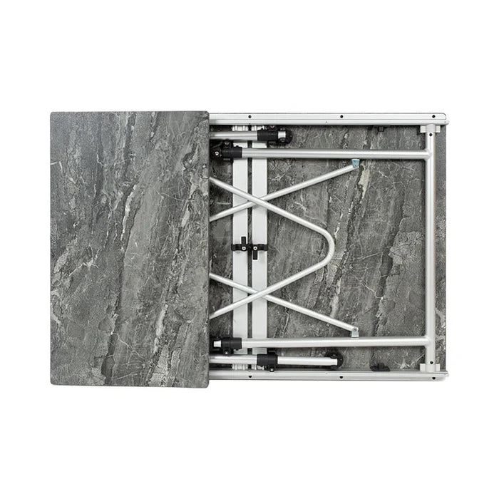 Travellife Sorrento Table Extendable Honeycomb Dark Grey 100 140 180