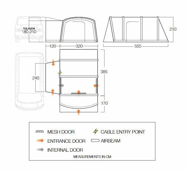 Vango Galli Air TC Low