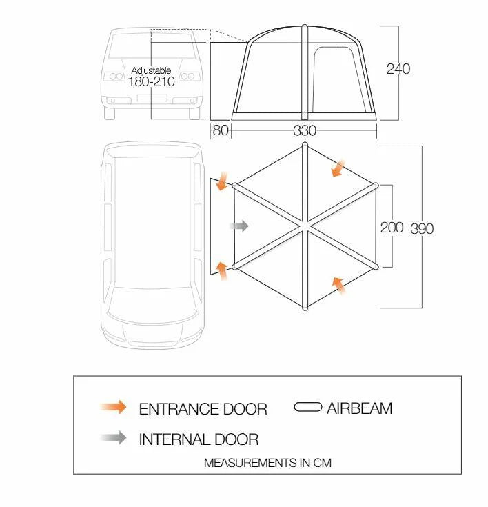 Vango Hexaway Pro Air Low