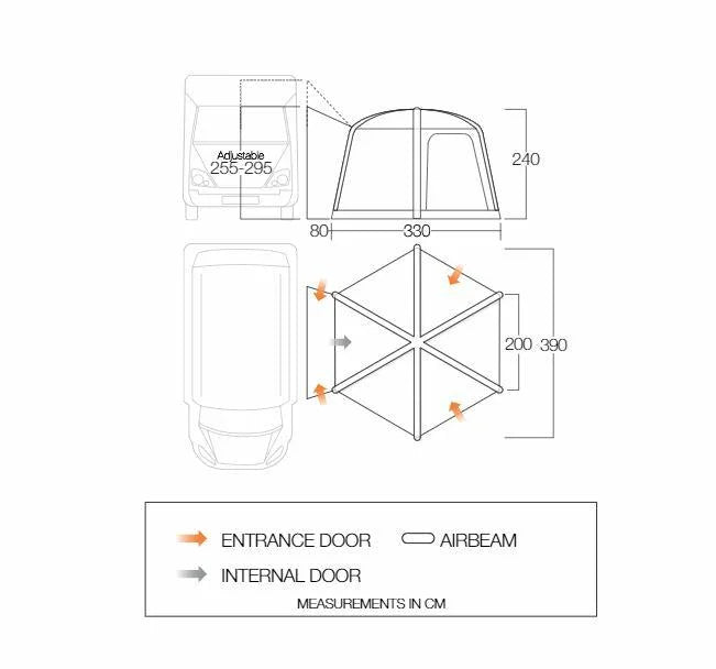 Vango Hexaway Pro Air Tall