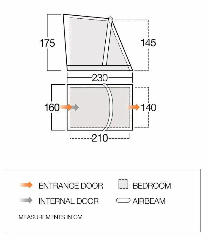 Vango Tall Annex Elements TC Riviera