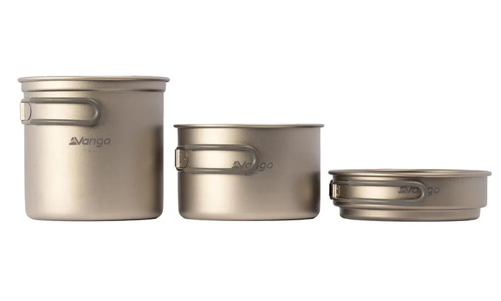 Vango Titanium 3 Piece Cook Set