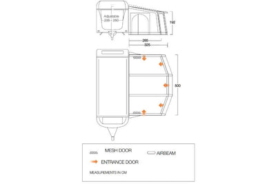 Vango Tuscany Air 500 Elements ProShield 2023