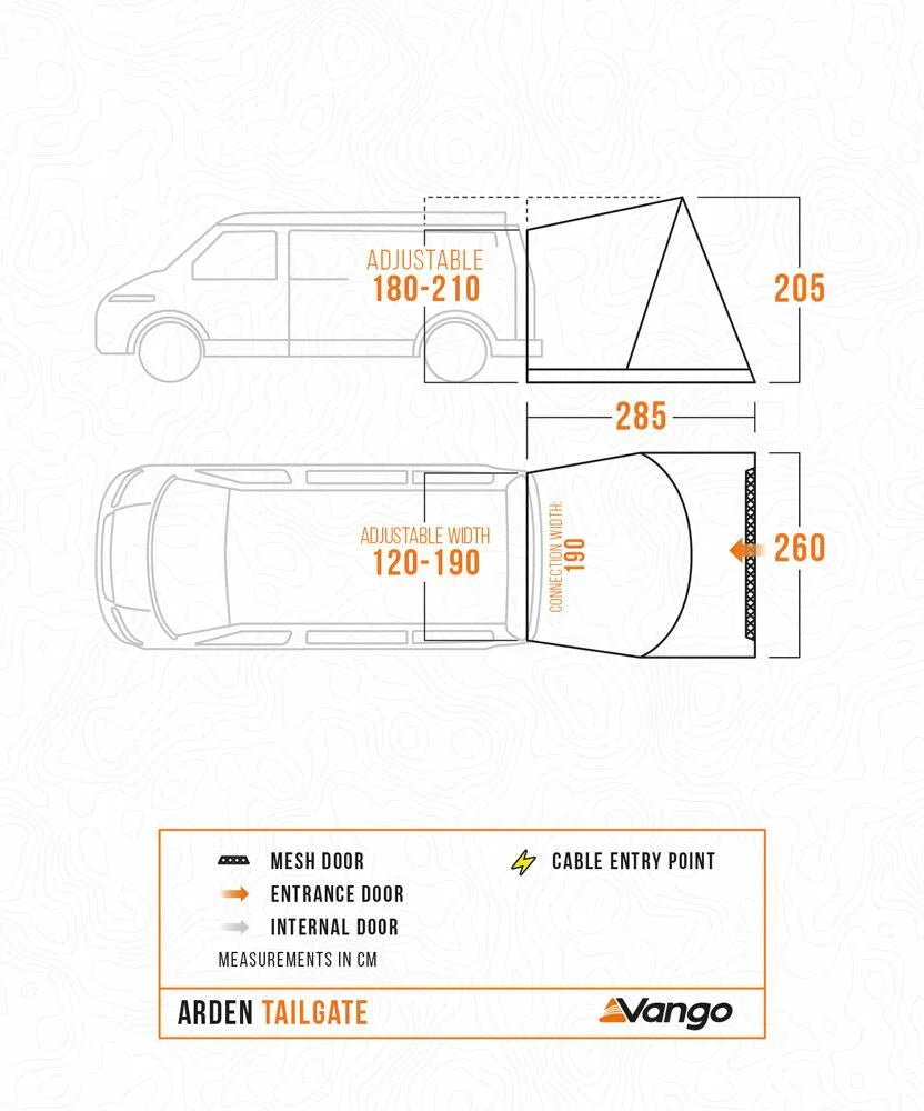 Vango Arden Tailgate