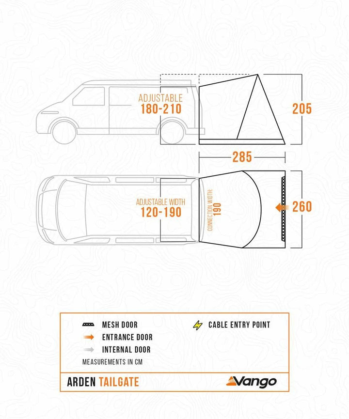 Vango Arden Tailgate