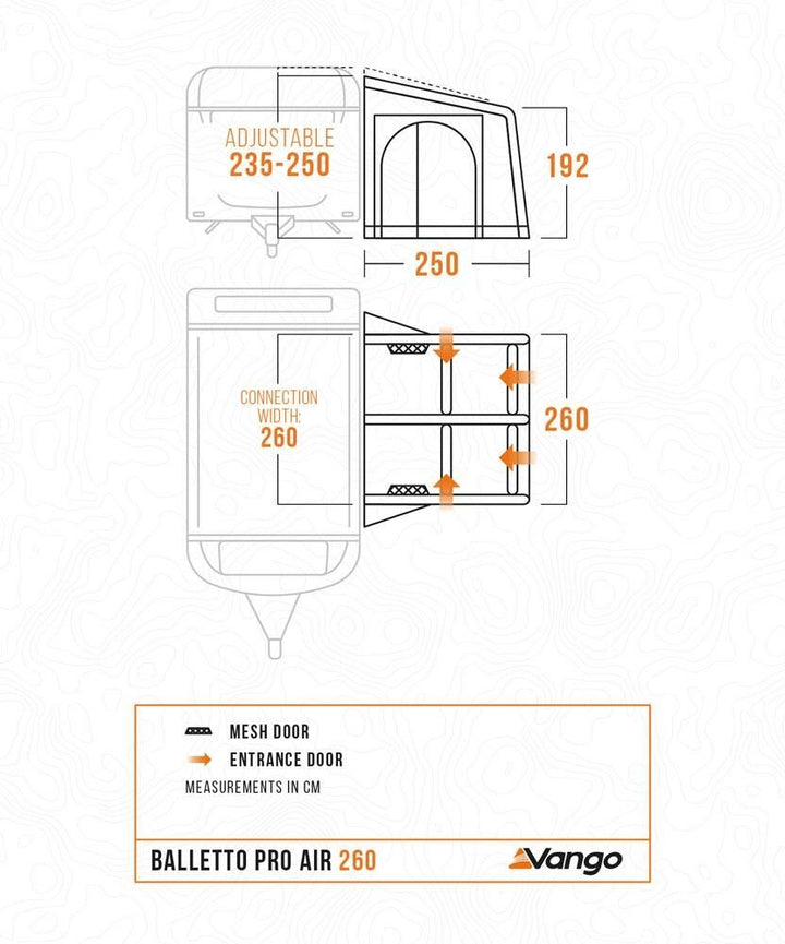 Vango Balletto Pro Air 260